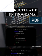 Estructura de Un Programa en C