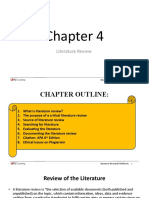 Chapter 4 Literature Review