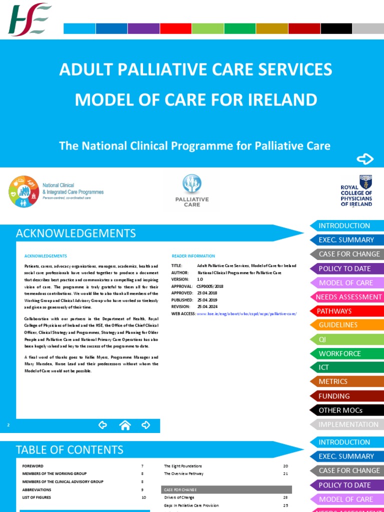NCP Palliative Care Model of Care 24 04 0219 | PDF | Palliative Care ...