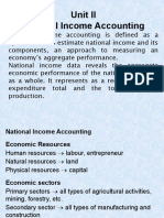 Unit II National Income Accounting