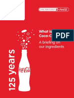 What Is in Coca-Cola?: A Briefing On Our Ingredients