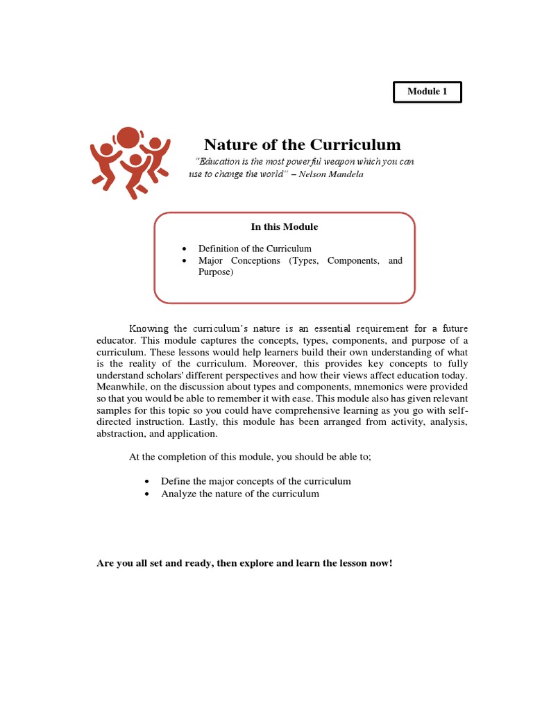 Understanding Curriculum Nature and Types | PDF | Curriculum | Lesson Plan
