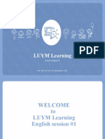LUYM Learning English Session 01