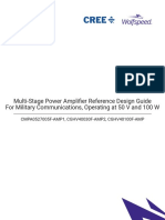 Multi Stage Power Amplifier Reference Design Guide For Military Communications