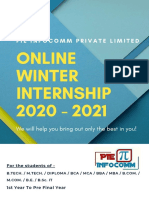Winter Internship - Pie Infocomm - CompressPdf