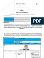 4 Años - Planificador. Semana 2 - Uno, Cinco, Tres - Como Lo Resuelvo Esta Vez