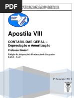 APOSTILA CONTABILIDADE GERAL 08  Depreciação e Amortização blog  2011