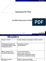 Assessing The Risk (Ergonomics)