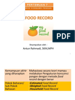 Food Record