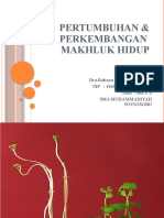 Pertumbuhan & Perkembangan Tumbuhan