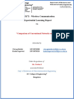 18TE72 - Wireless Communication Experiential Learning Report