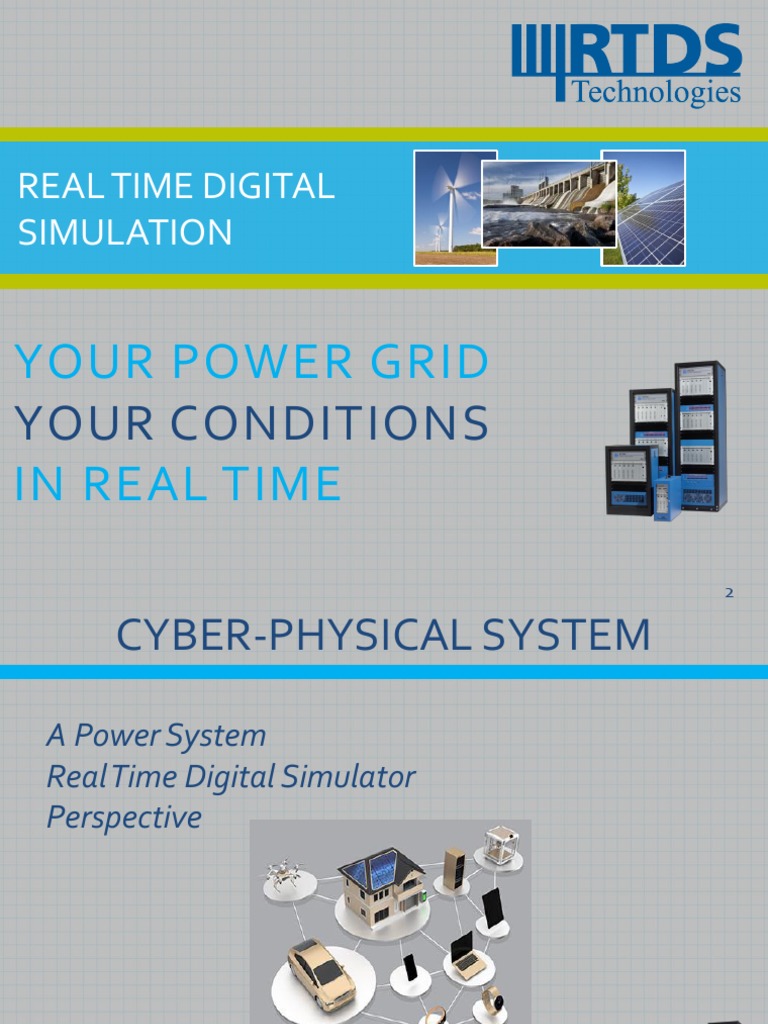 Gridsim d115 Nayak Rtds | PDF | Simulation | Scada