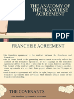 The Anatomy of The Franchise Agreement