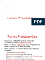 Remote Procedure Calls