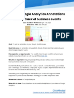 SOP 046_ How to add Google Analytics Annotations to keep track of business events_