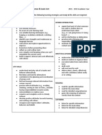 B1.1 Learning Outcomes and Lexis List