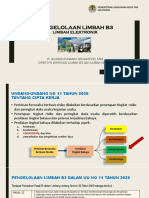 Pengelolaan Limbah Elektronik LB3 KLHK