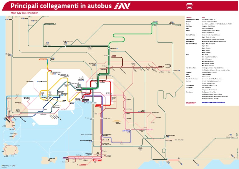 EAV Bus - Mappa Web Pubblicata | PDF