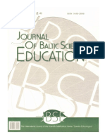 Journal of Baltic Science Education, Vol. 2, No. 2, 2003