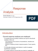 Ground Response Analysis: Asrat Worku