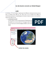TP1 Délimitation des bassins versants sur global mapper