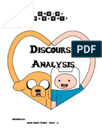 Discourse Analysis: e T e G 0 P e