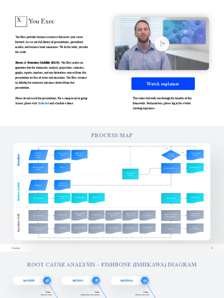 Business Process Improvement Frameworks | PDF | Standardization | Business