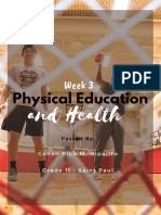 And Health: Physical Education
