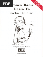 Dario Fo - Yalnız Kadın - (Kadın Oyunları) | PDF