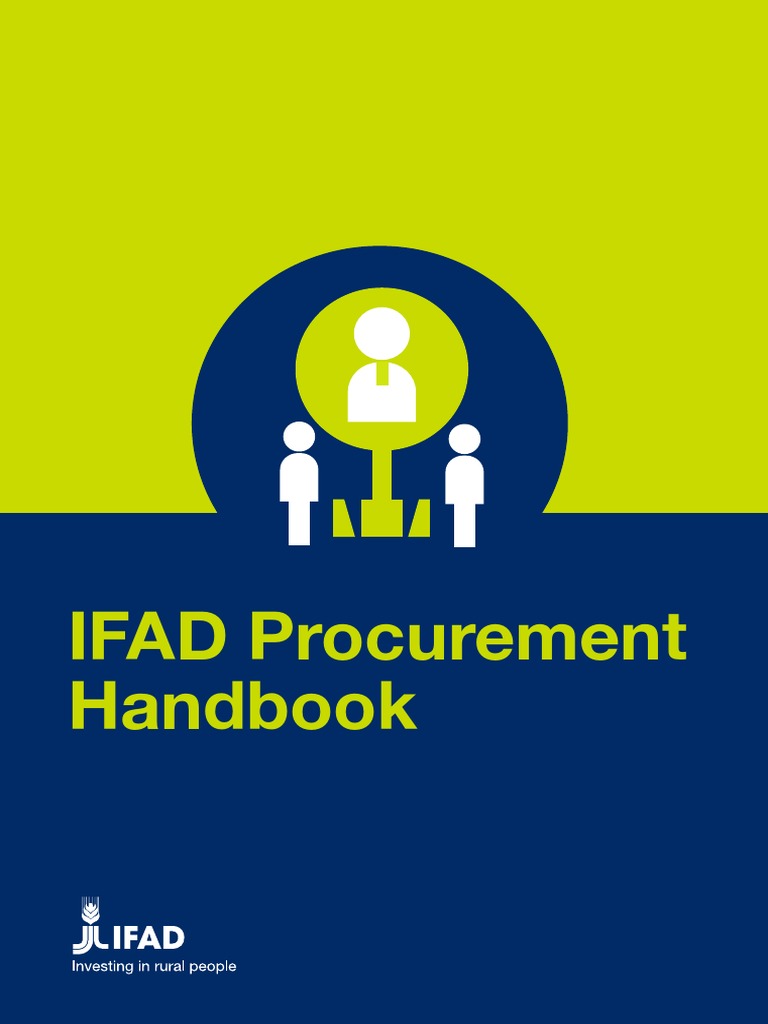 Ifad Procurement Hand Book Print Pdf Conflict Of Interest Money