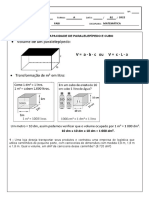 Volume e Capacidade