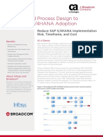 Model-Based Process Design To Accelerate S/4HANA Adoption: Reduce SAP S/4HANA Implementation Risk, Timeframe, and Cost