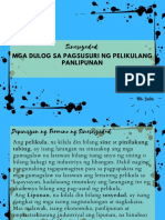 Sinesoyedad MGA DULOG SA PAGSUSURI NG PELIKULANG PANLIPUNAN