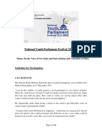 Guidelines For NYPF 2022