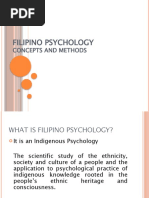 Filipino Psychology Concepts and Methods