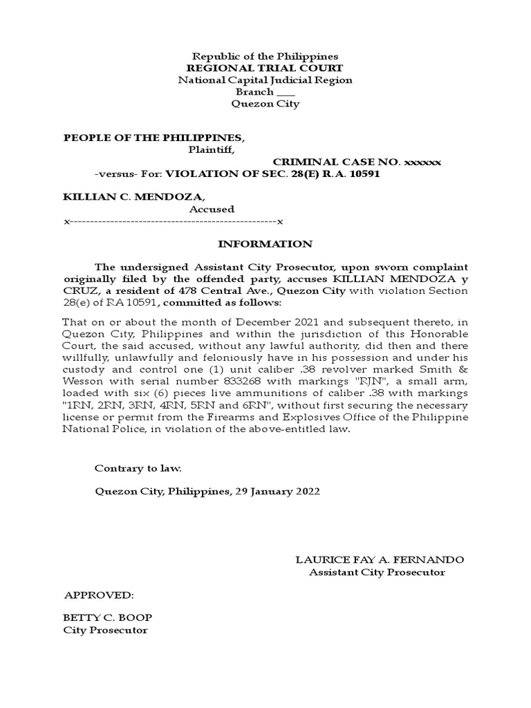 Section 2 Of Ra 10591
