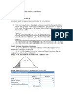 ANSWER SHEET (Module 5) .: Z-Test: Two Sample For Means