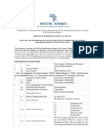 FIN 4030 TOPIC 3 - BOND Shelter Afrique Pricing Supplement 23 June 2011