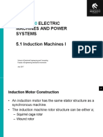 ELEC3130: Electric Machines and Power Systems 5.1 Induction Machines I