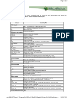 Lista de Siglas Mata Nativa