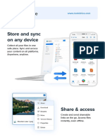 Store and sync files across all devices with MobiDrive