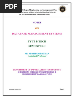 DBMS UNIT-I Notes (Added Key Concept)