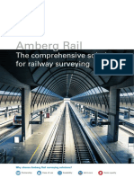 Amberg Rail: The Comprehensive Solution For Railway Surveying
