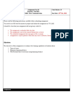 Assignment No. 03 Semester: Fall 2021 CS601: Data Communication Total Marks: 15 Due Date: Instructions