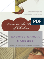 Love in The Time of Cholera (Excerpt)