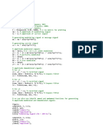 Amplitude Modulation and Demodulation On MATLAB