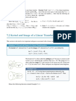 7.2 Kernel and Image of A Linear Transformation