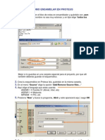 Cómo Ensamblar en PROTEUS ISIS