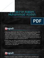 Pemikiran Kalam Muhammad Abduh