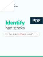 Identify Bad Stocks